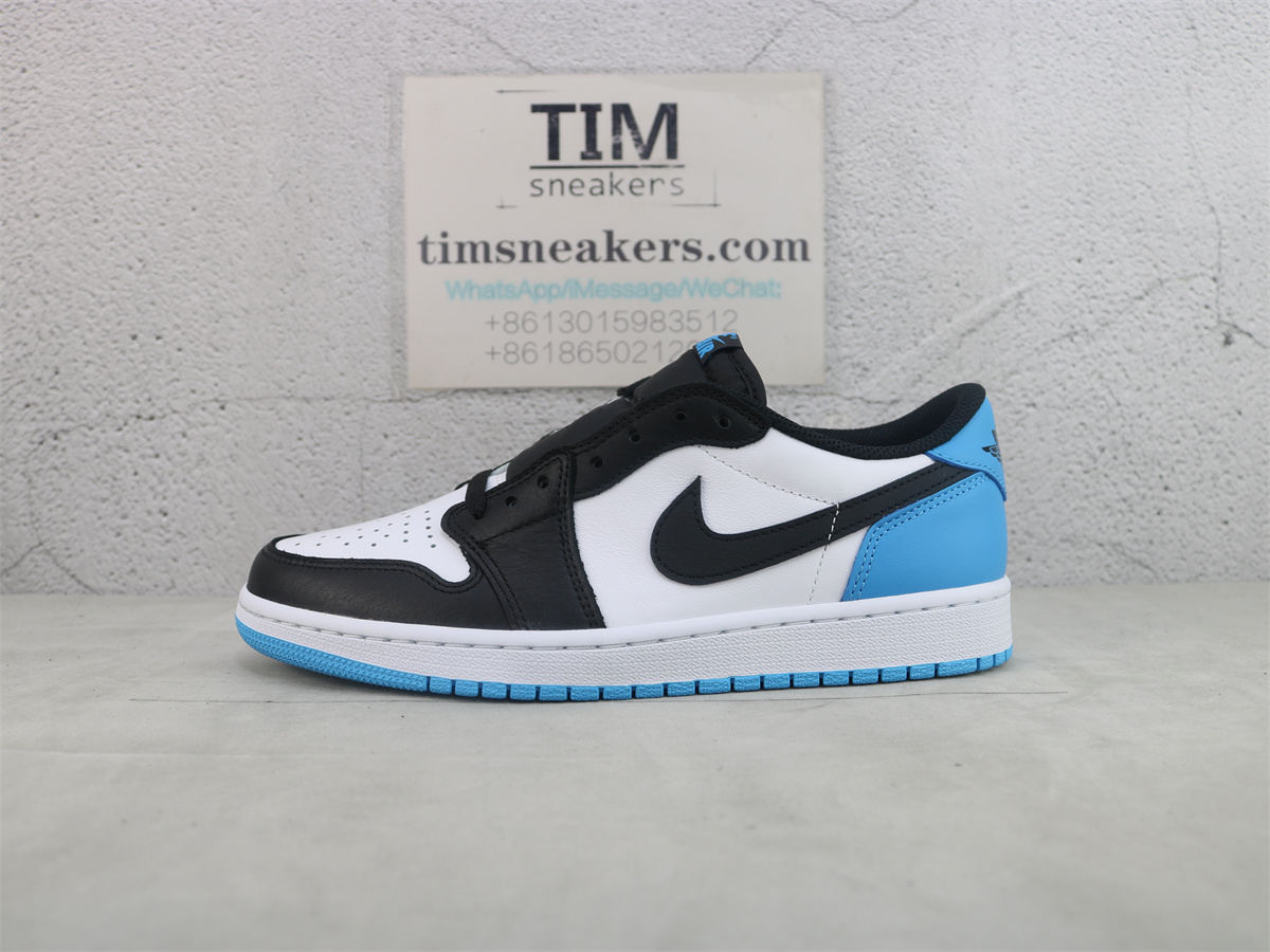 LJR Batch Air Jordan 1 Retro Low OG Black Dark Powder Blue CZ0790-104